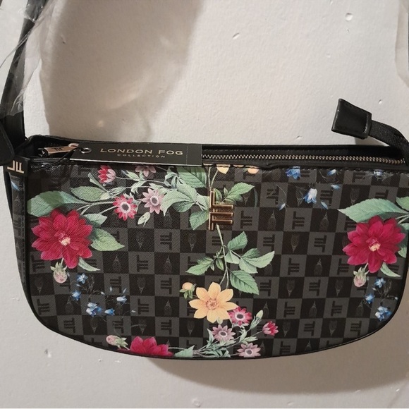 London Fog Floral Crossbody Bag New With Tags - Picture 4 of 12